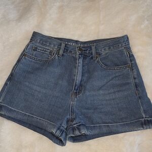 American Eagle Outfitters Women's Classic Blue Jean Shorts